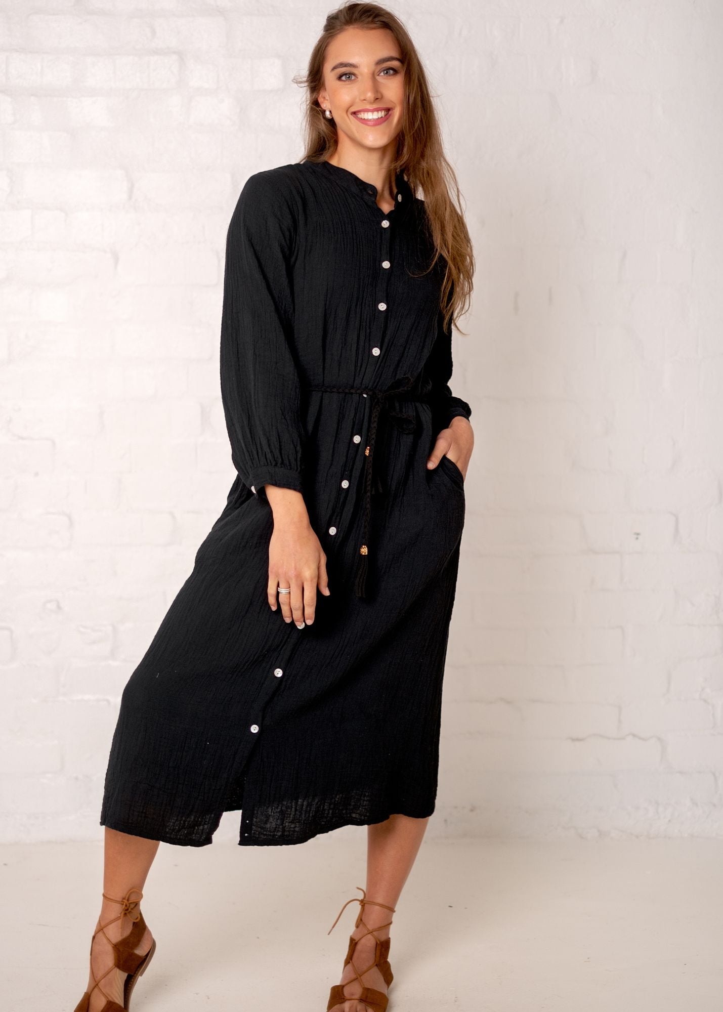 Daisy Dress in Black