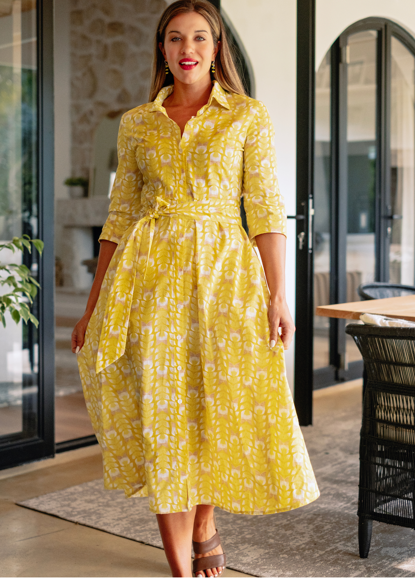 J-LO Dress, Butter Yellow