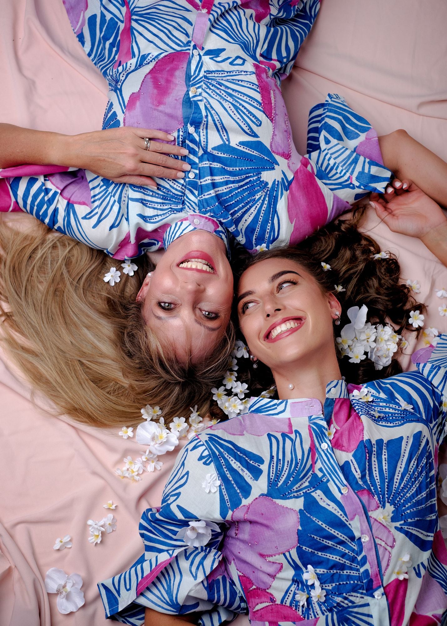 Fiore Dress in Ocean Meadow