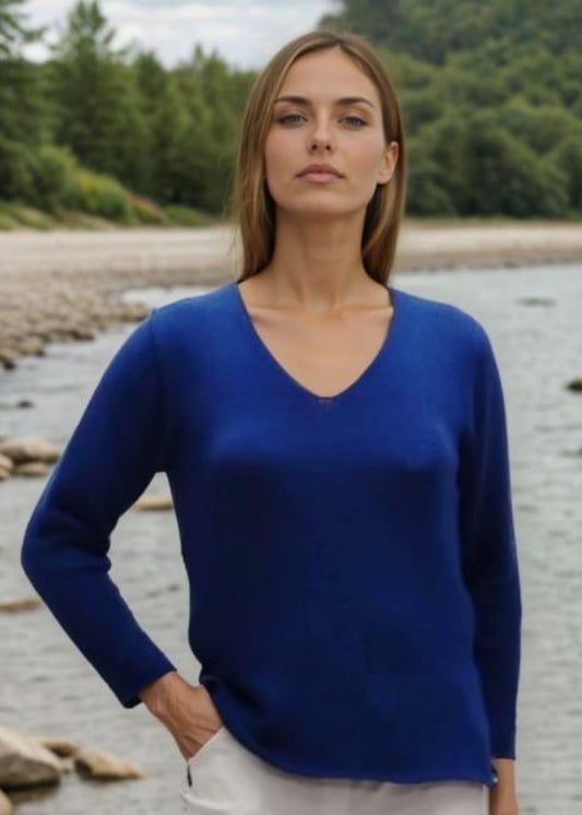 Giorgio Sweater in Cobalt Blue