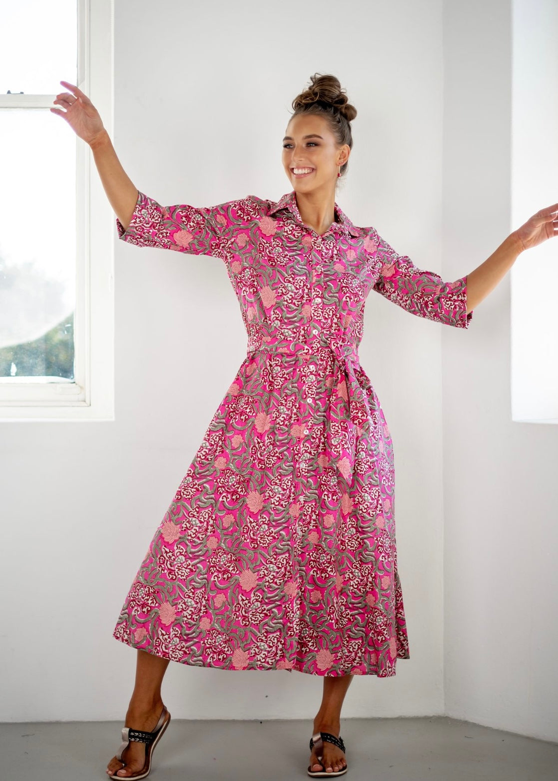 J-LO Dress, Spring Bouquet