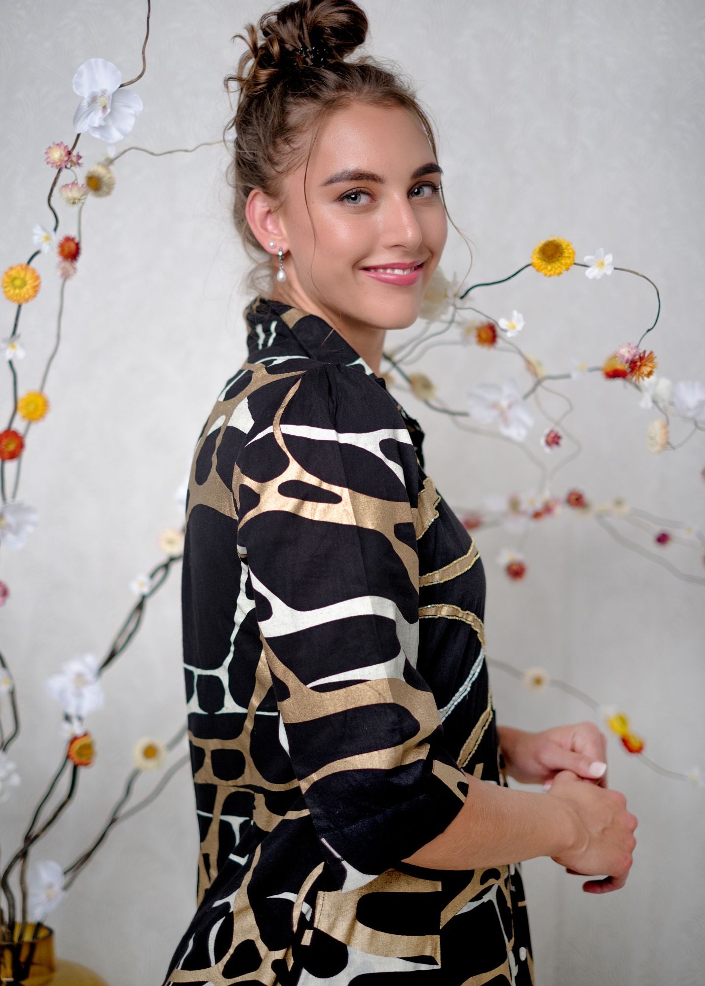 Bella Donna Dress in Night Lights