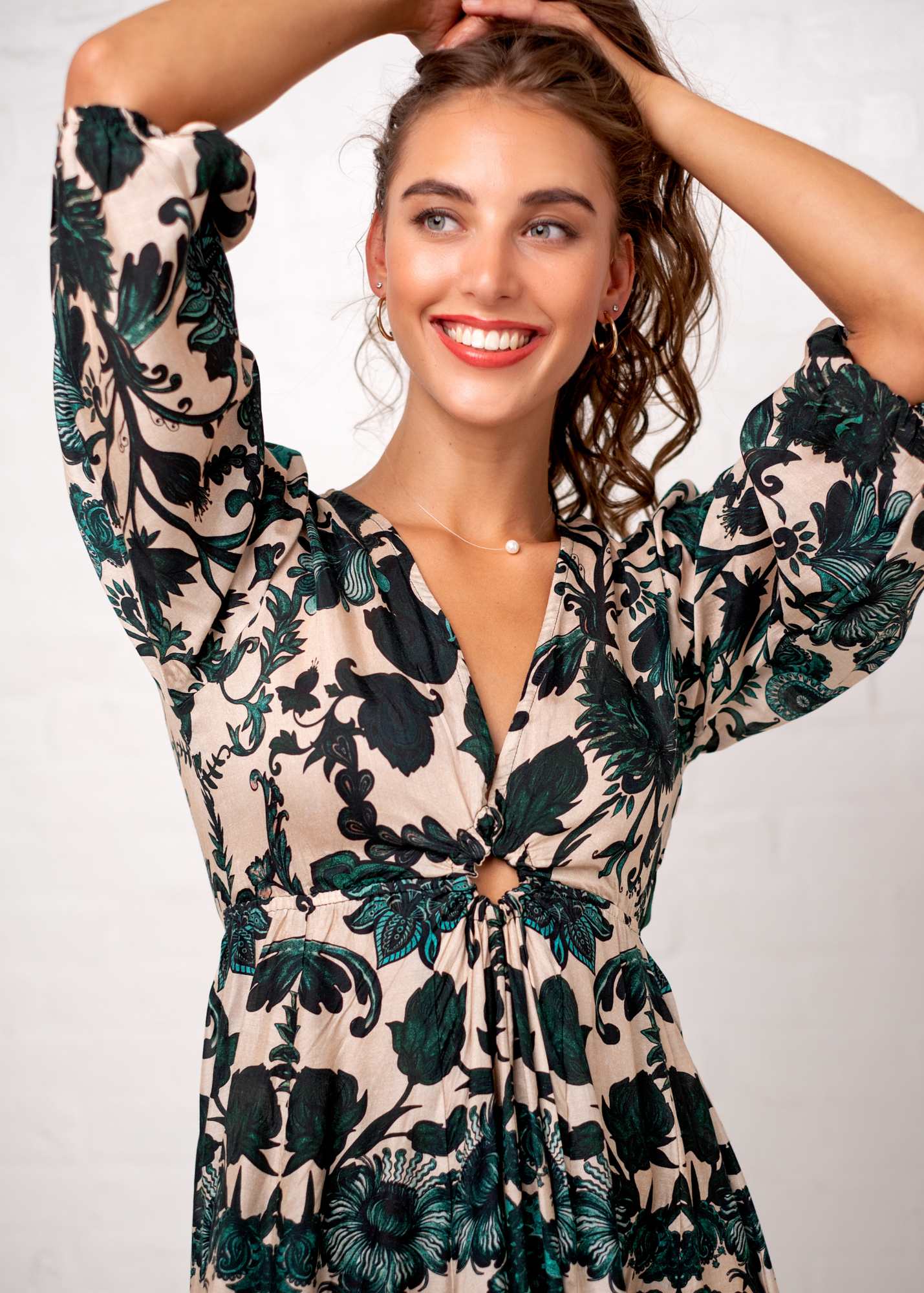 Napoli Dress in Secret Garden