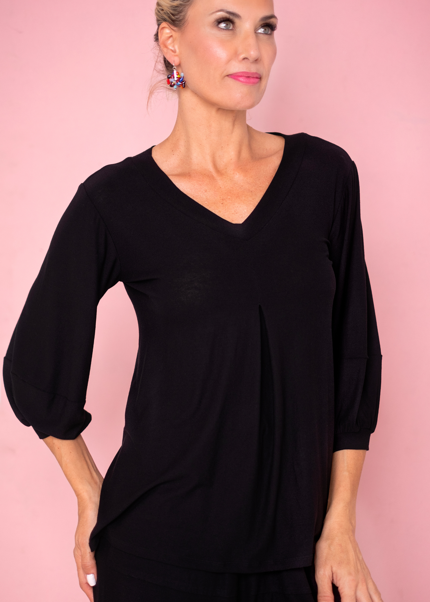 Amron Top in Black