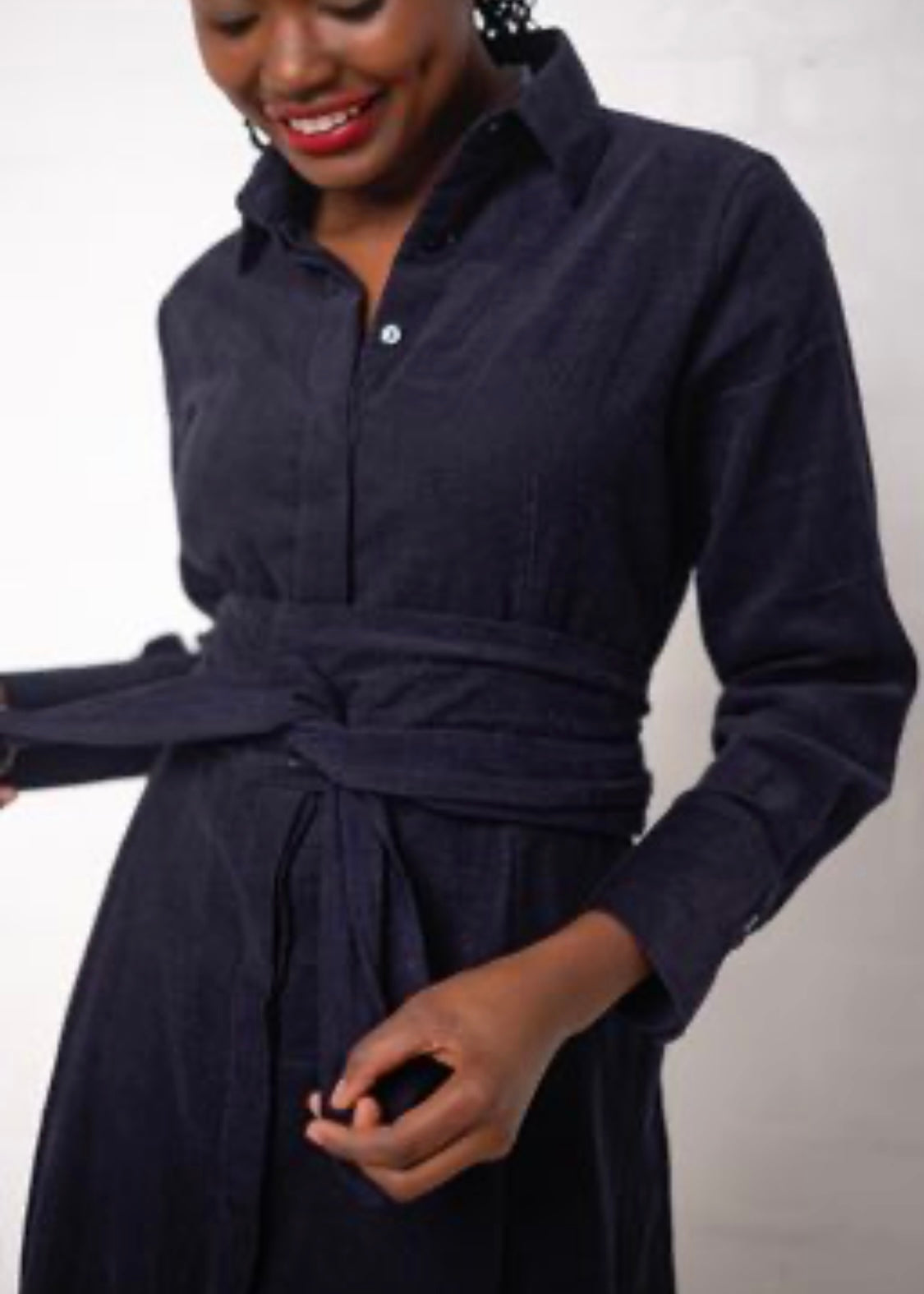 Mariah Dress in Midnight Meadow