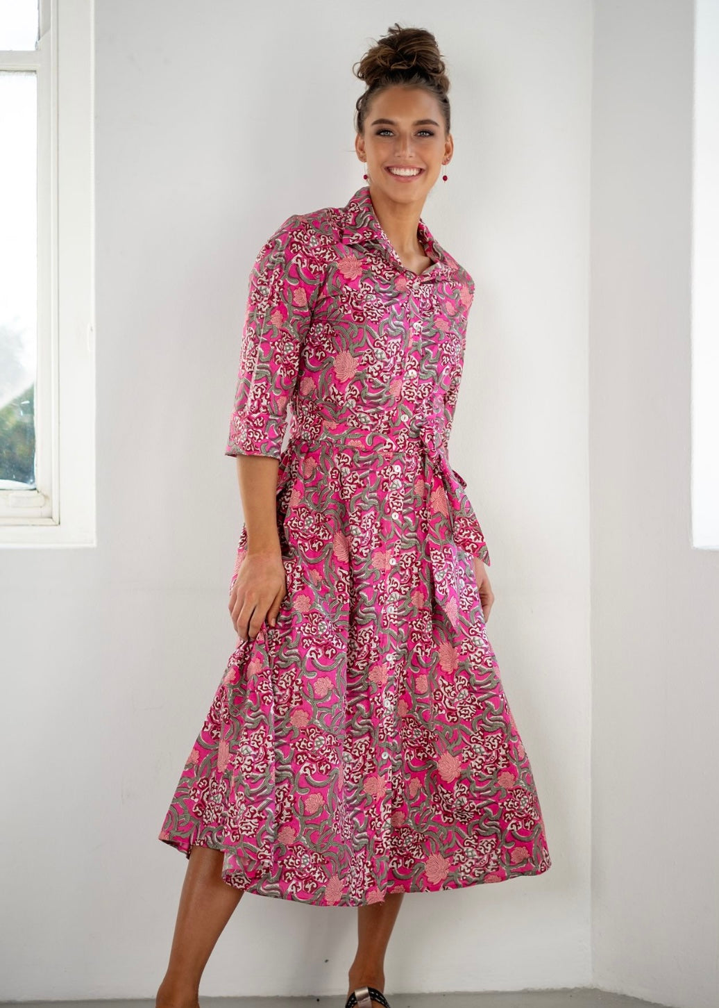 J-LO Dress, Spring Bouquet