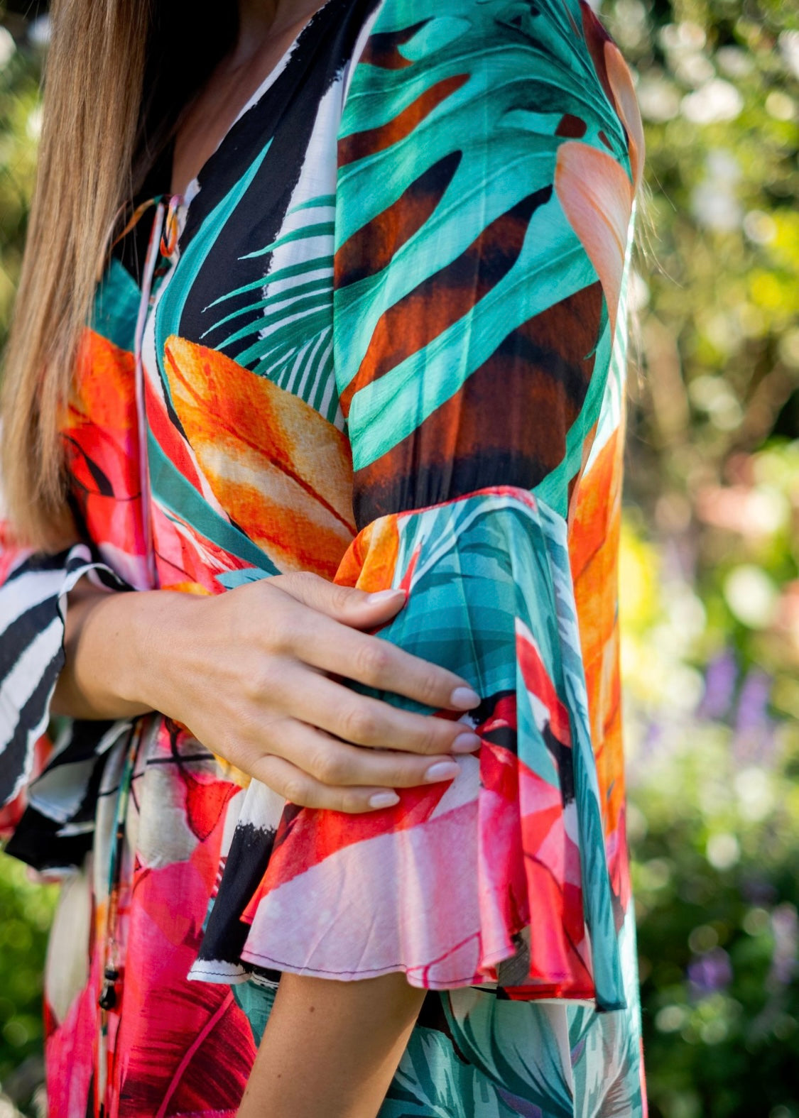 Angelica Dress in multicolour.