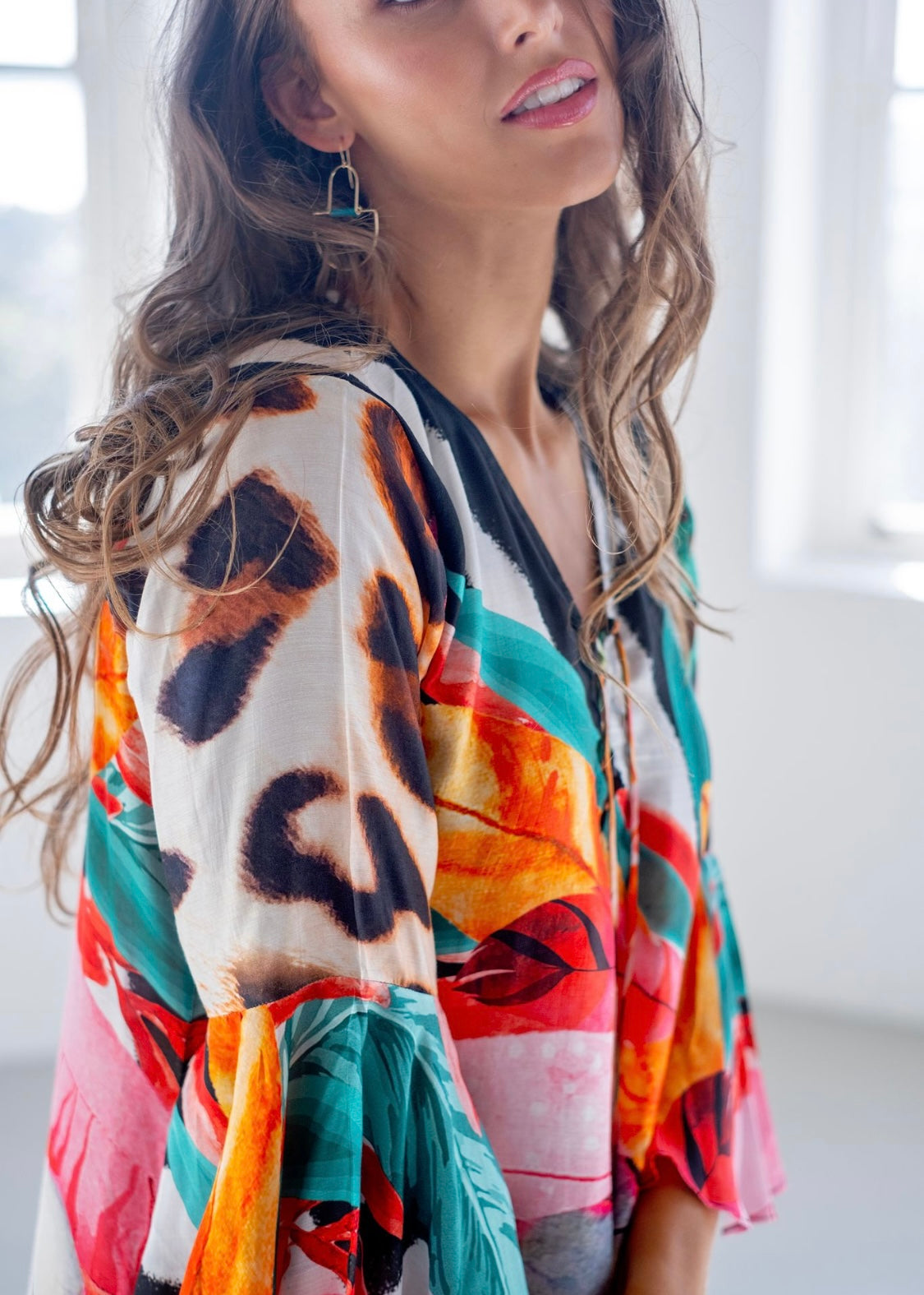 Angelica Dress in multicolour.