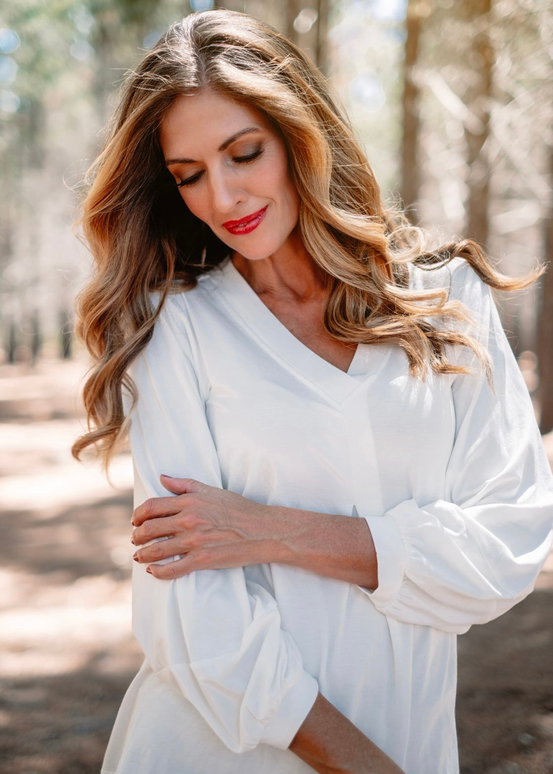 Amron Top in White