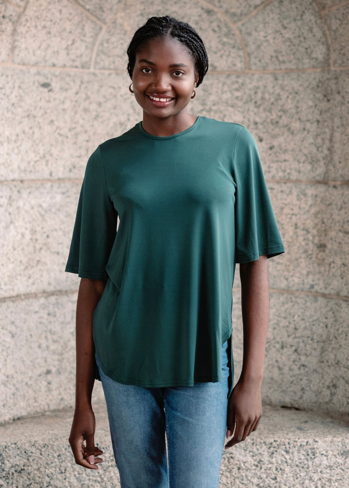 Camilla Top in Green
