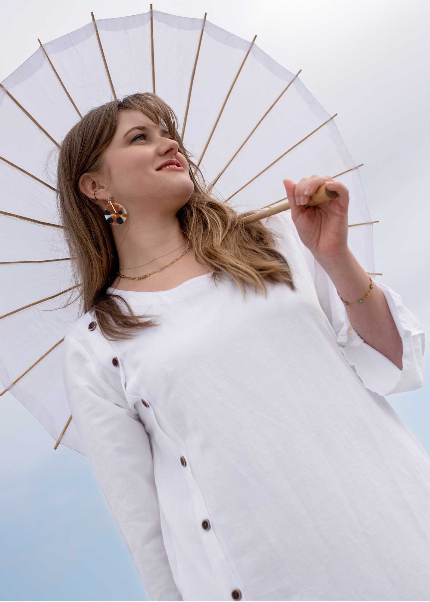 Vernazza Dress in White