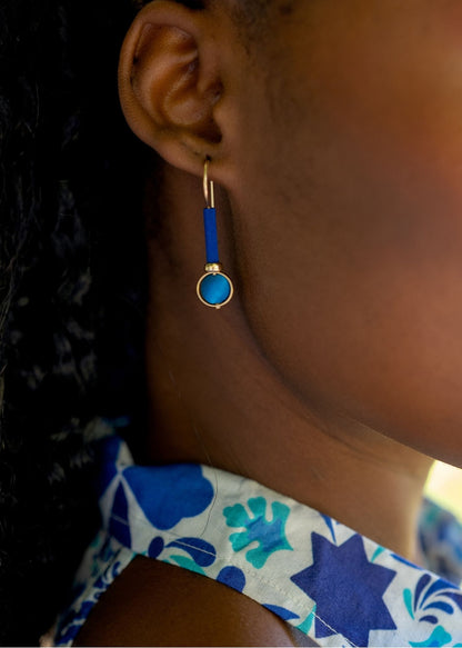 Tracy Dress in Butterfly Blue