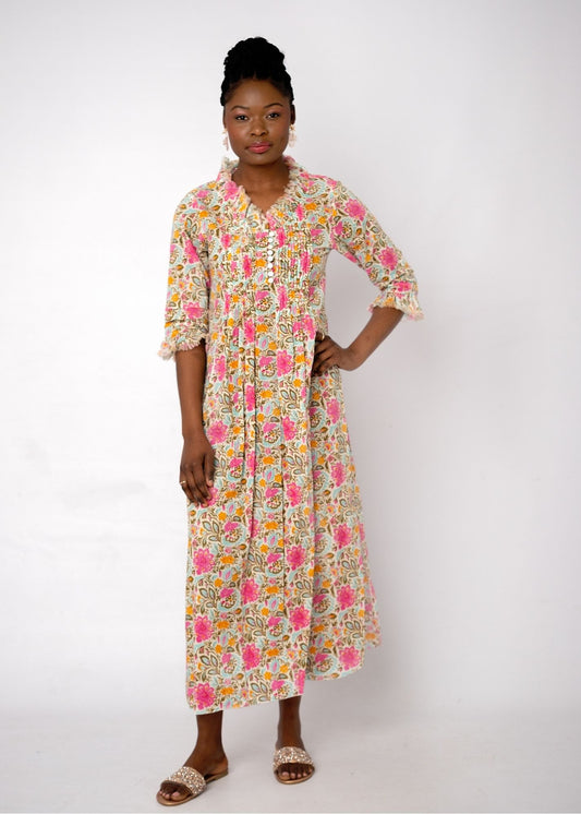 Sarah Dress in Cottage Garden