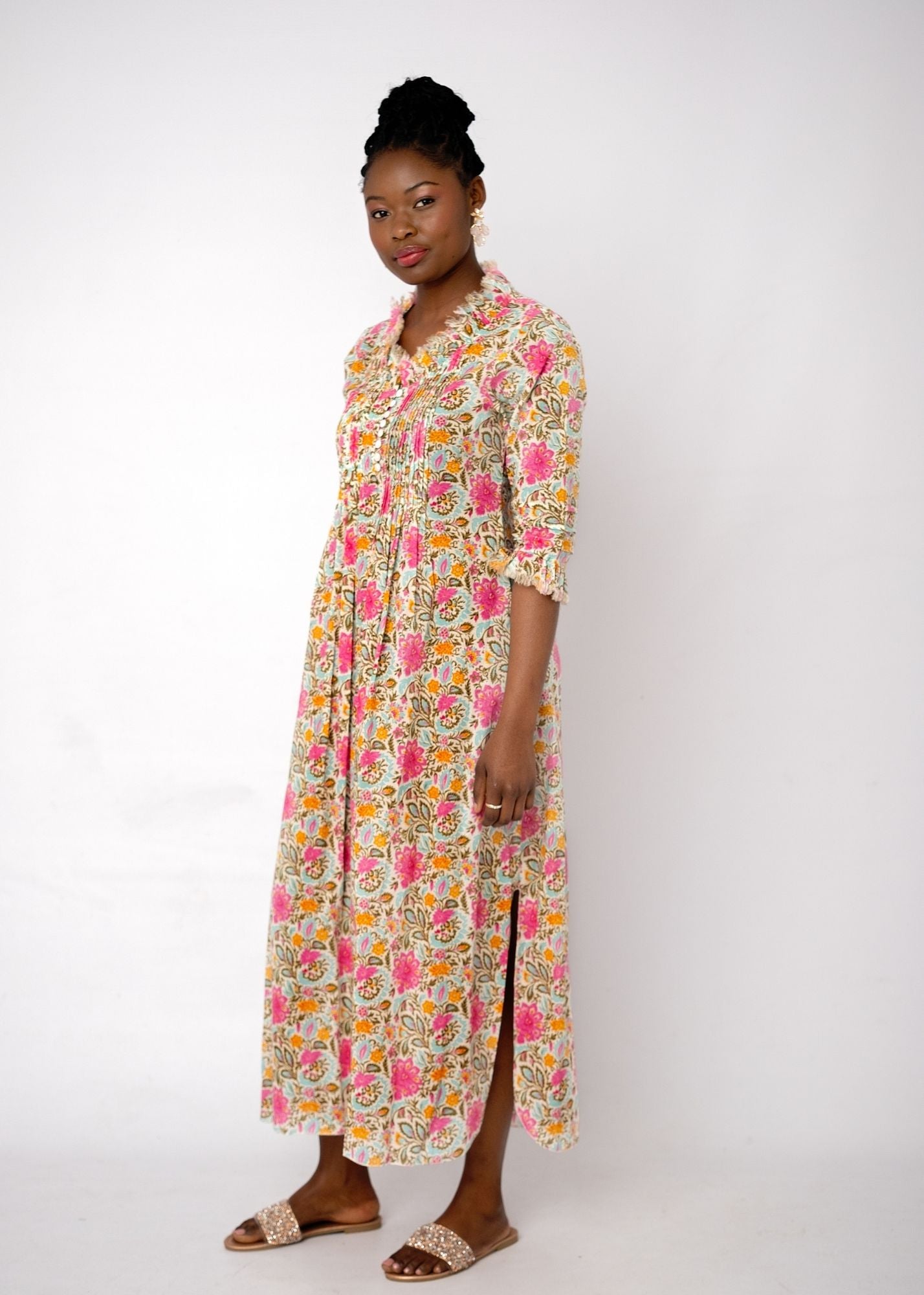 Sarah Dress in Cottage Garden
