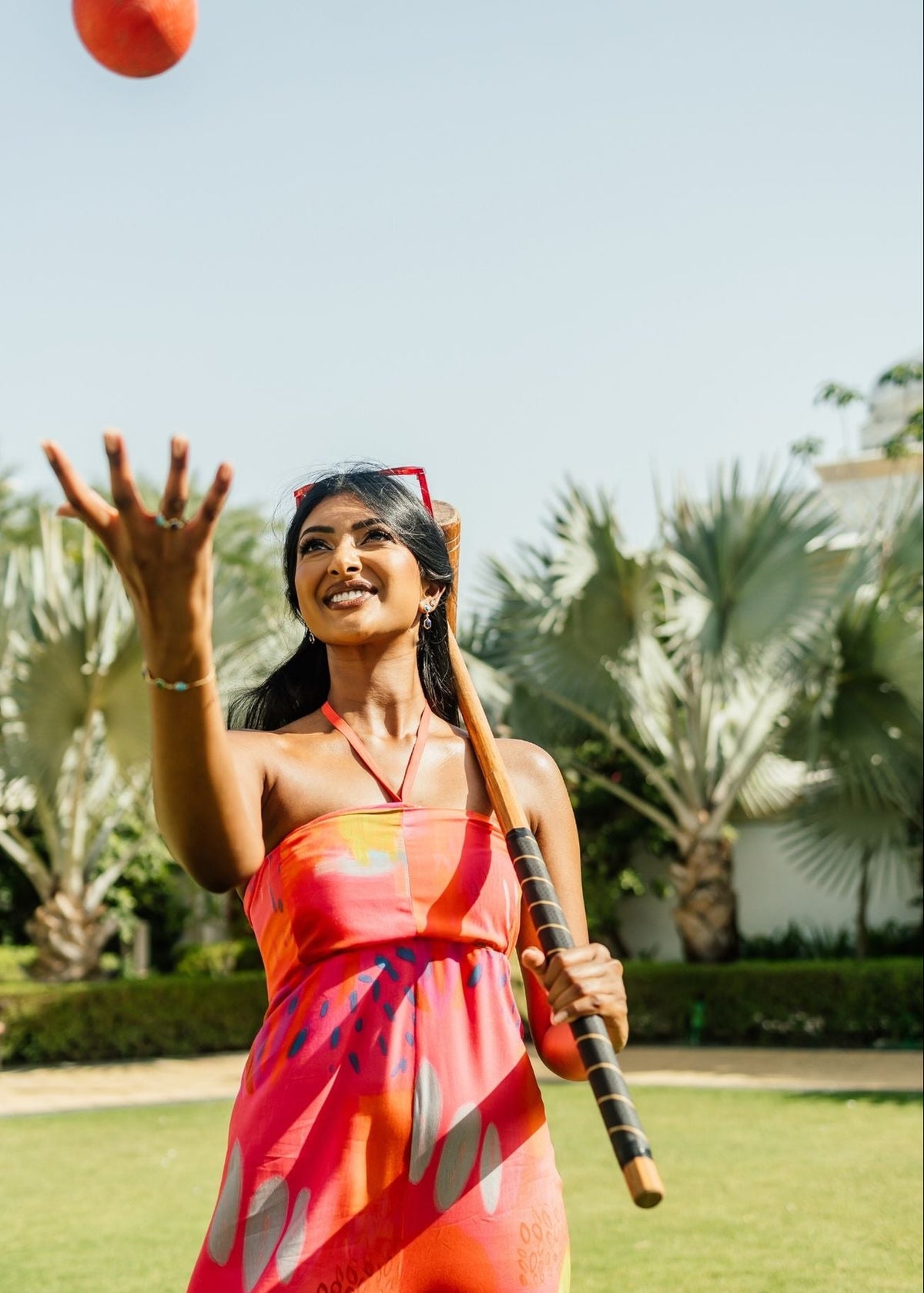 Carmen Playsuit in Sunset Fiesta