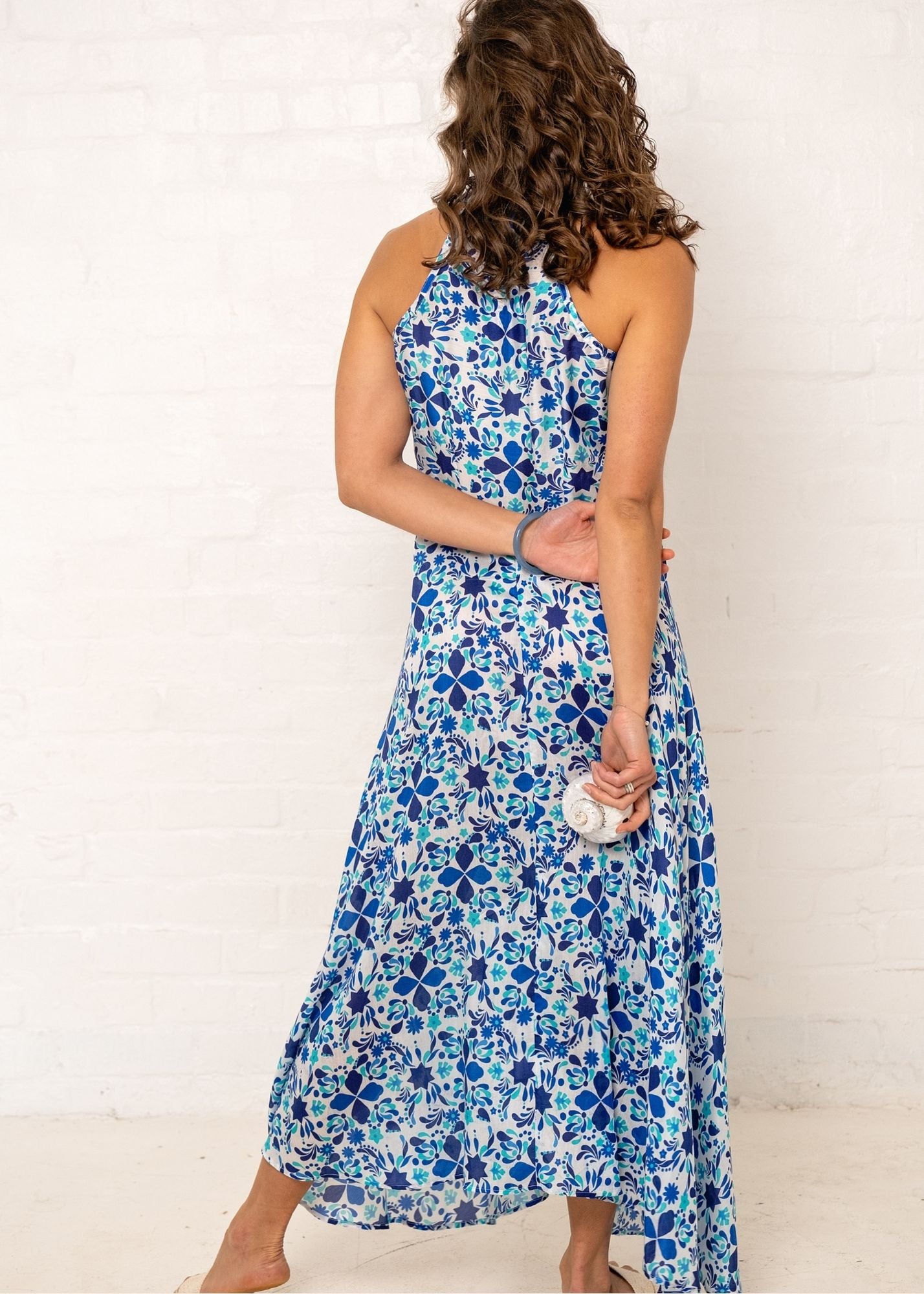 Tracy Dress in Butterfly Blue