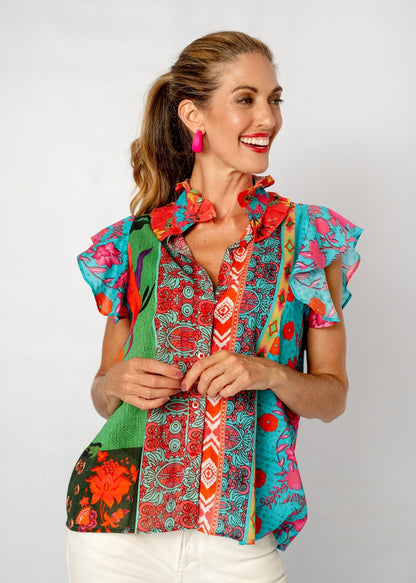 Paradise Blouse in Summer Dreams