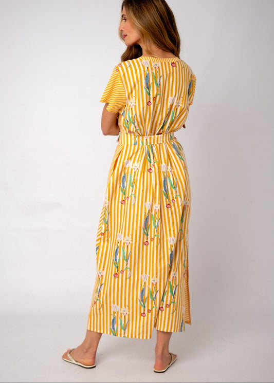 Olivia Dress in Summer Mimosa