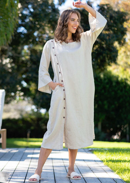 Vernazza Dress in Sandstone