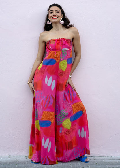 Carmen Playsuit in Sunset Fiesta