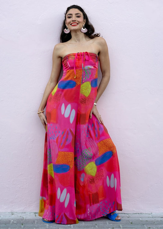 Carmen Playsuit in Sunset Fiesta