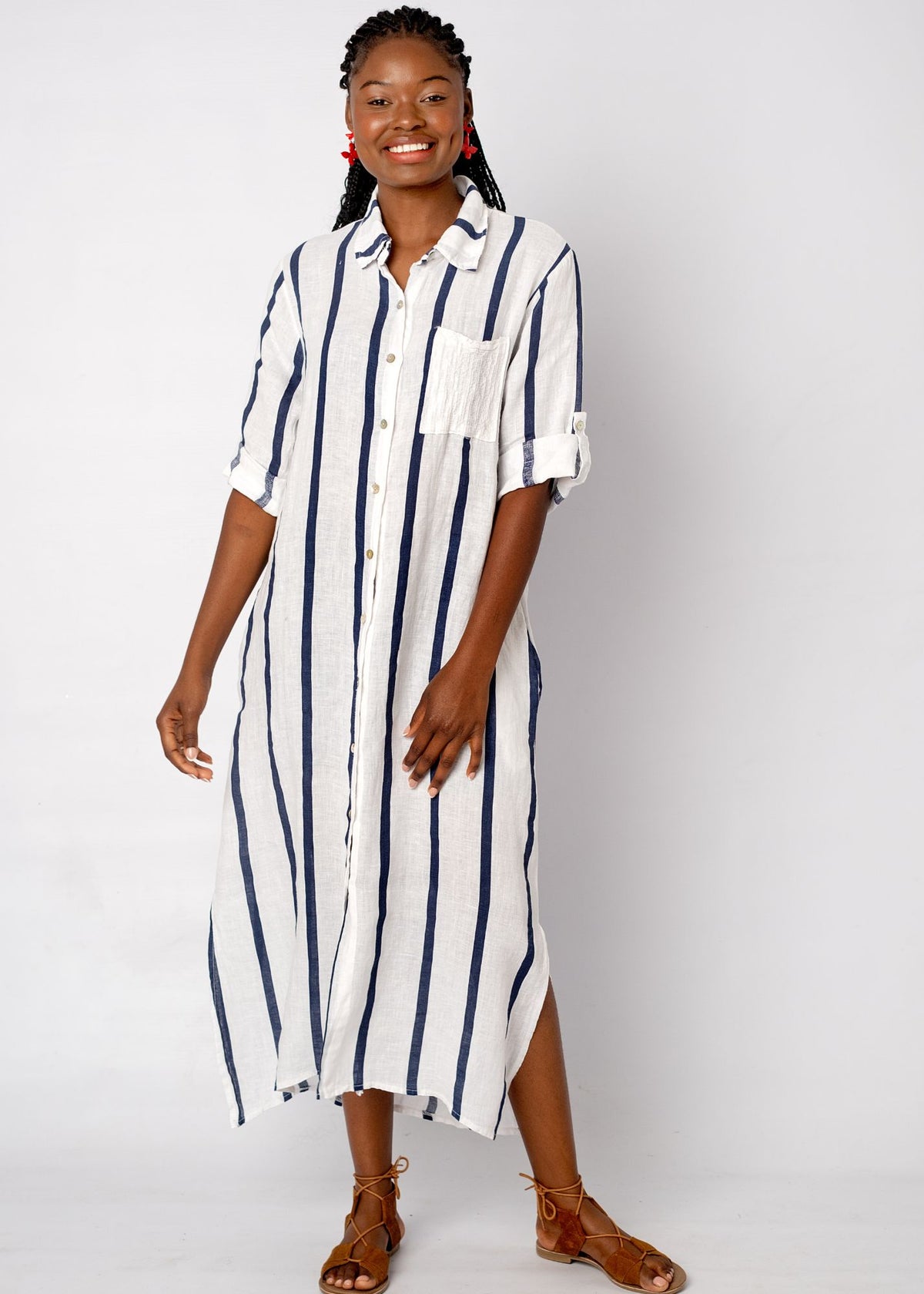 Cara Cara Dress In Bianca