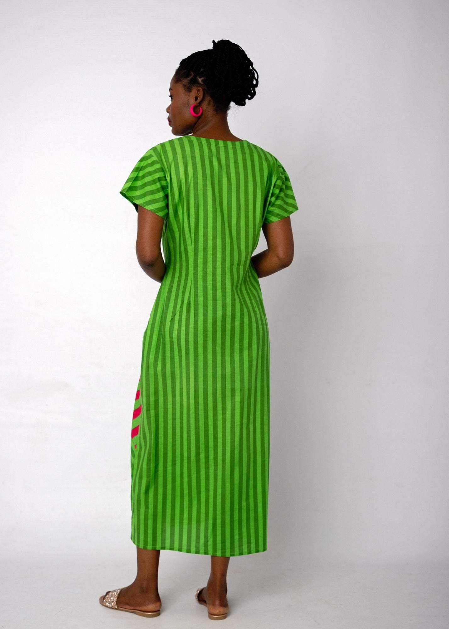 Olivia Dress in Kalahari Watermelon