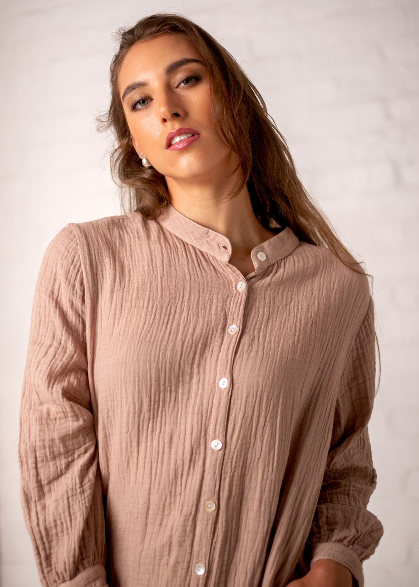 Daisy Dress in Taupe