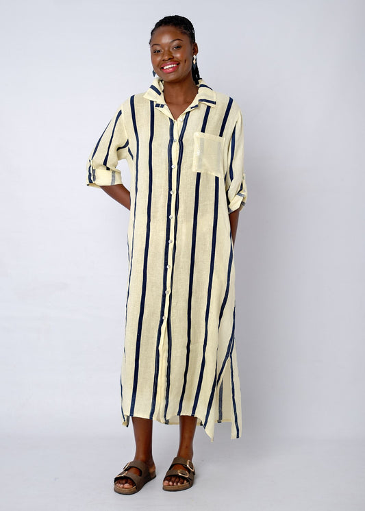 Cara Cara Dress In Limone