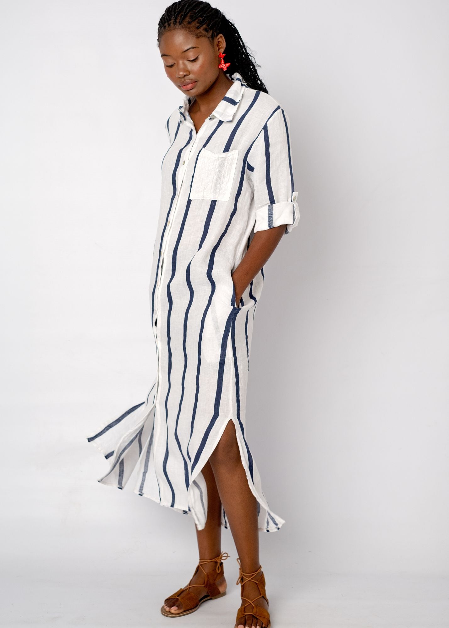 Cara Cara Dress In Bianca
