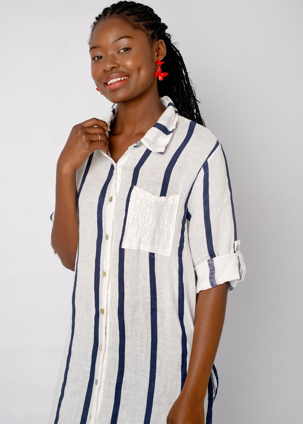 Cara Cara Dress In Bianca