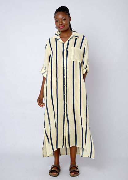 Cara Cara Dress In Limone