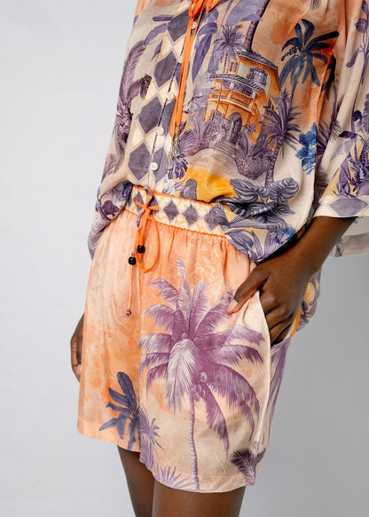 Jenna Pantsuit in Tropical Blush