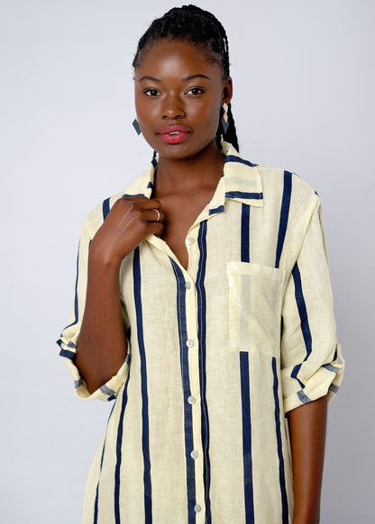 Cara Cara Dress In Limone