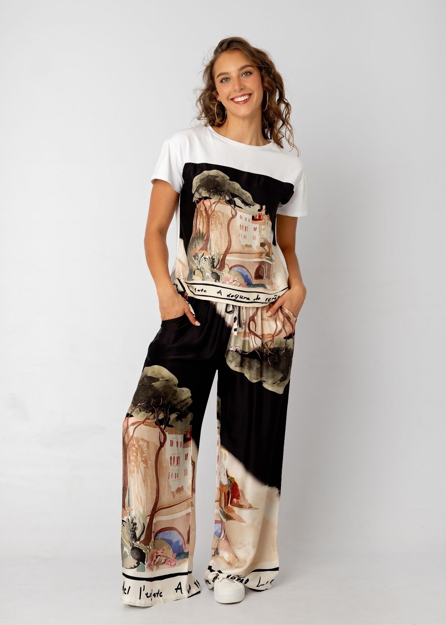 Isola Pantsuit in Della Notte