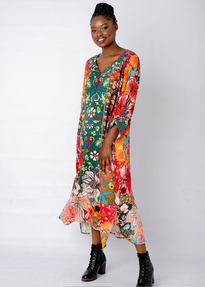 Gloria Dress in Tagine