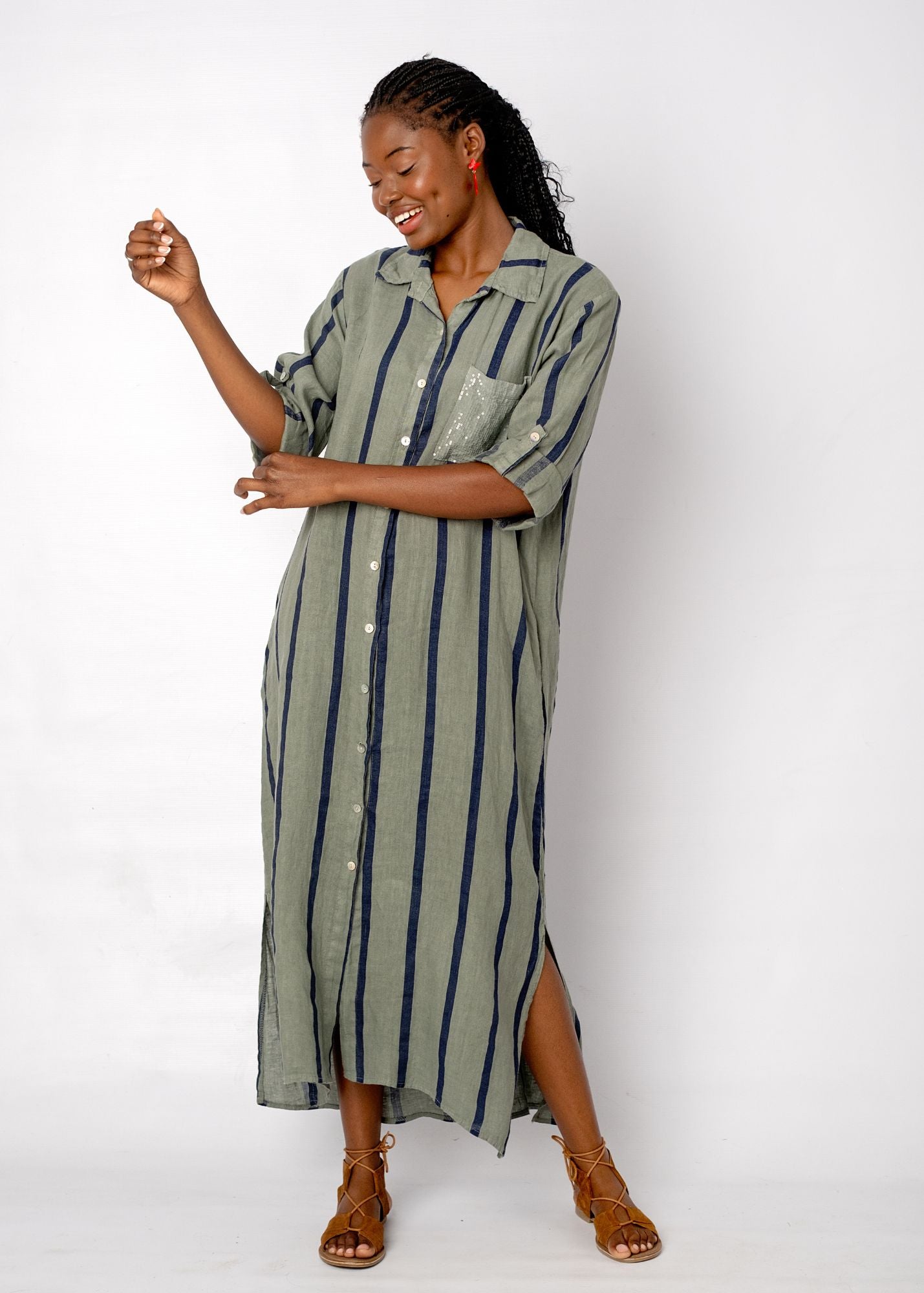 Cara Cara Dress In Saggia