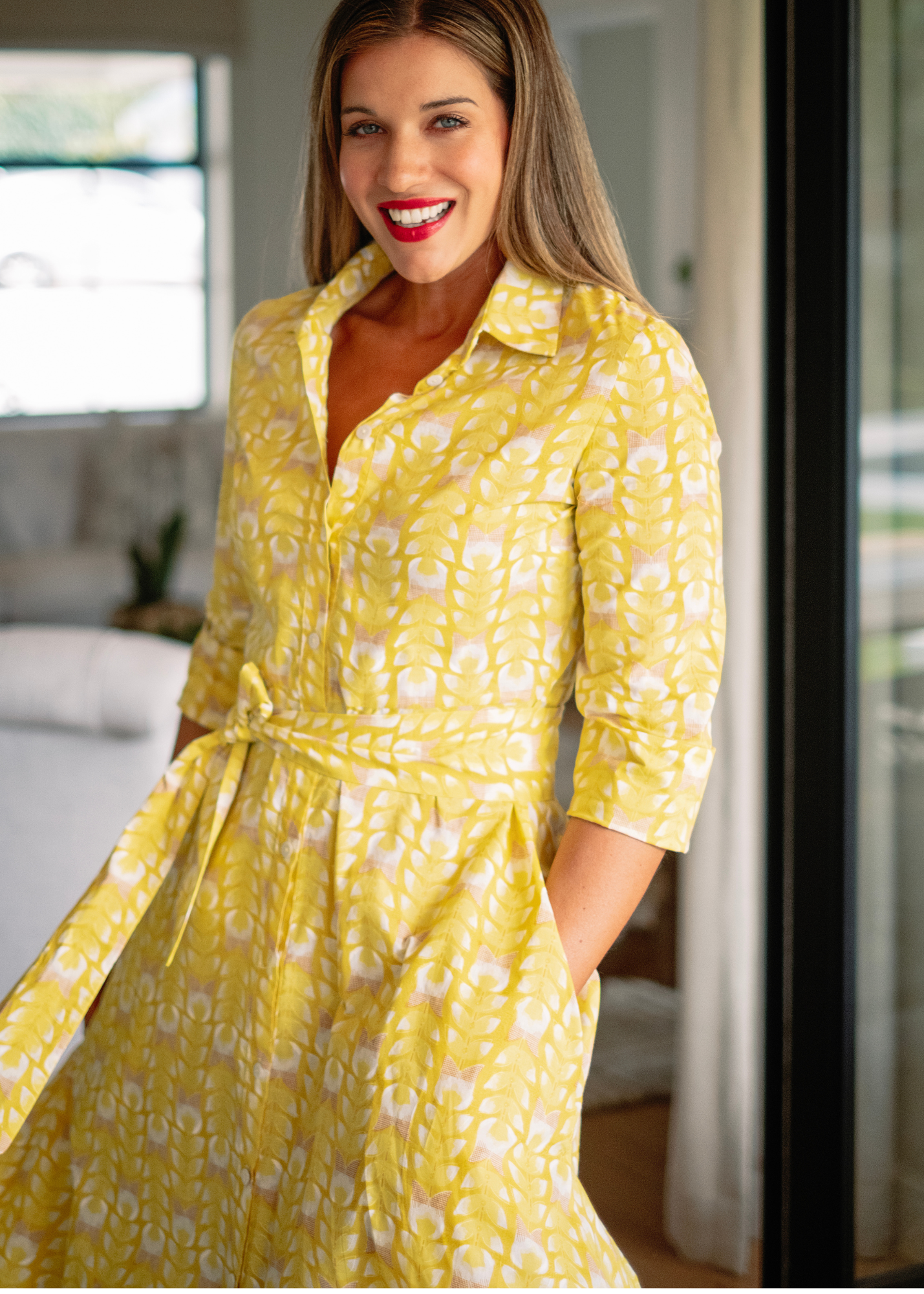 J-LO Dress, Butter Yellow