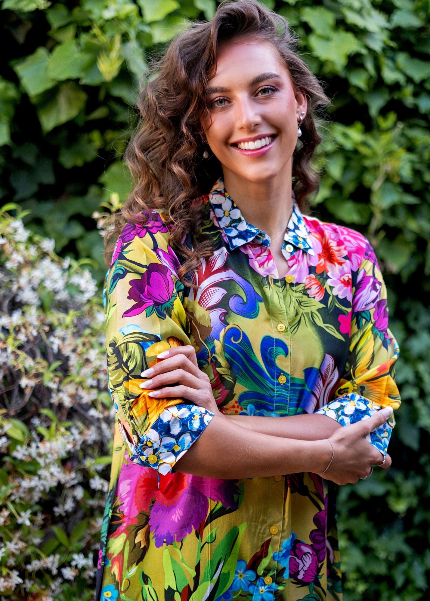 Lindi Dress – Floral Bloom