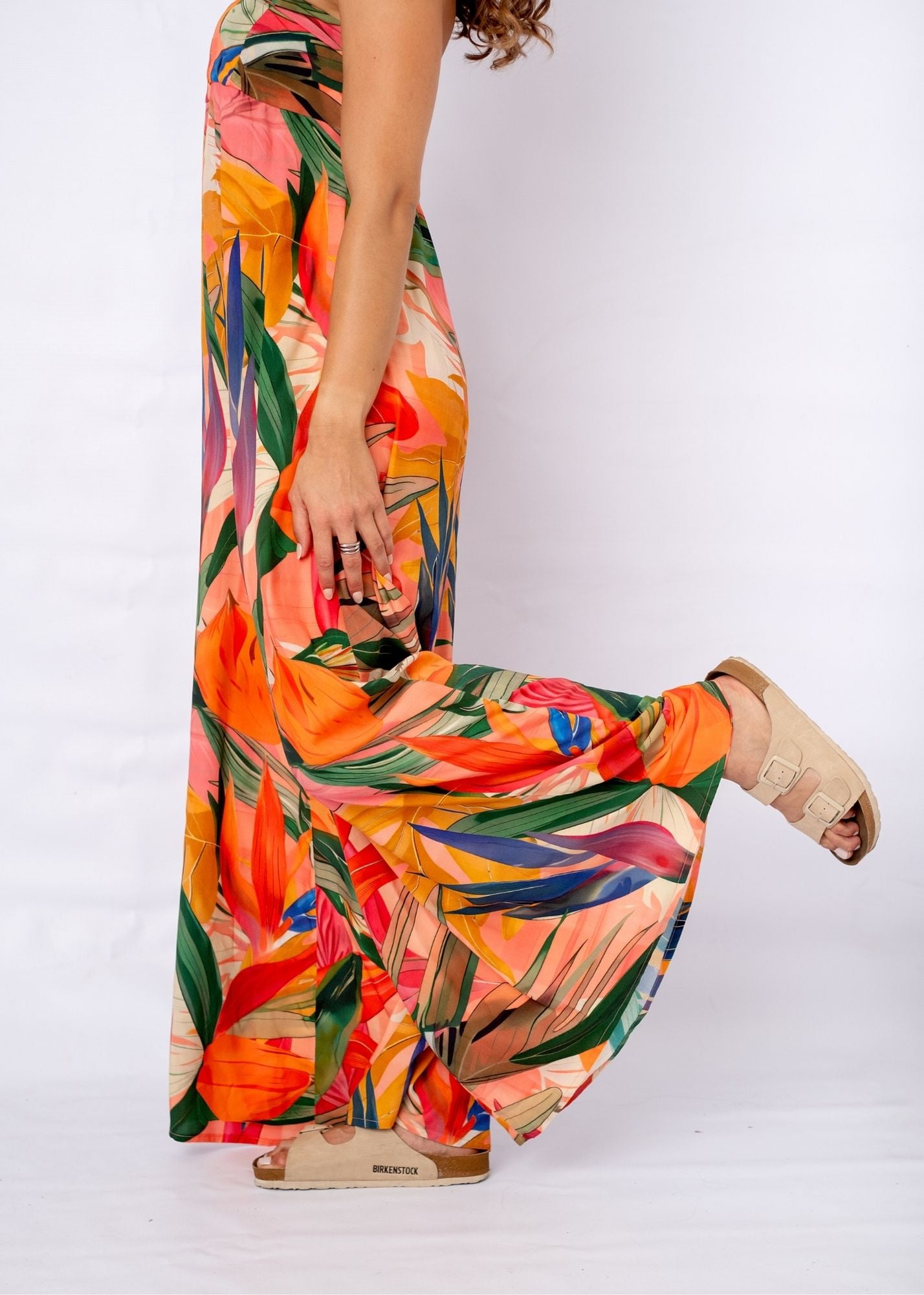 Carmen Playsuit in Forest Sunset