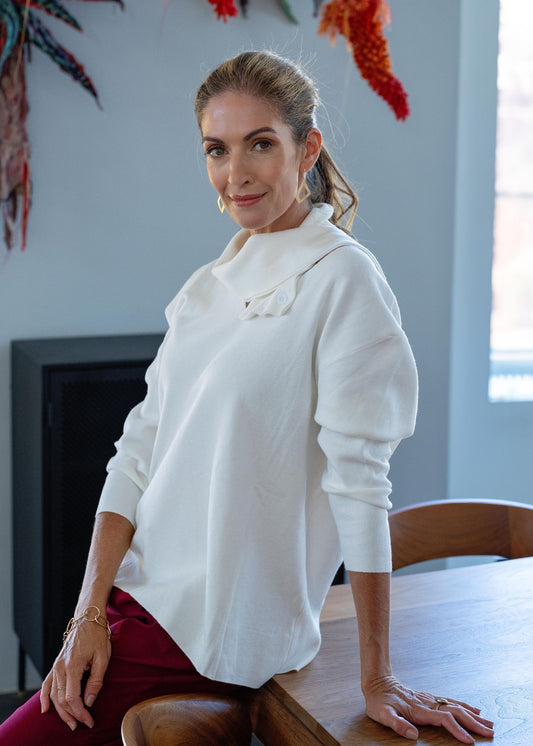 Vogue Knit in Milk White