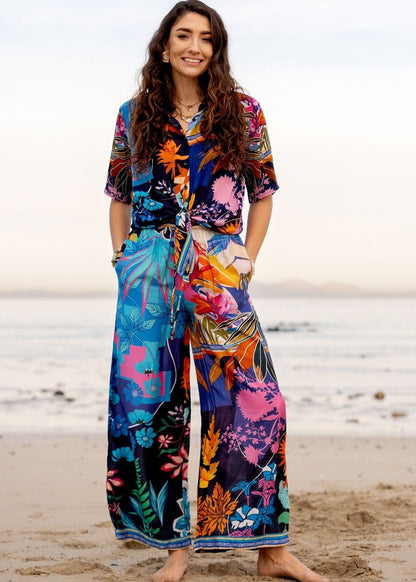 Copa Pants Set in Jungle Jive