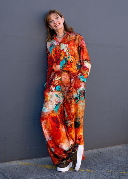 Sufi shirt in Pimento
