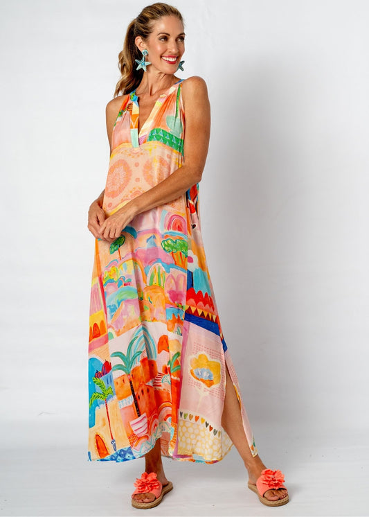 Sunshine Bliss in Peach Palms