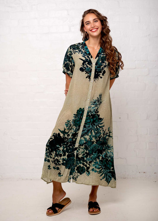 Maxine Dress in Secret Garden