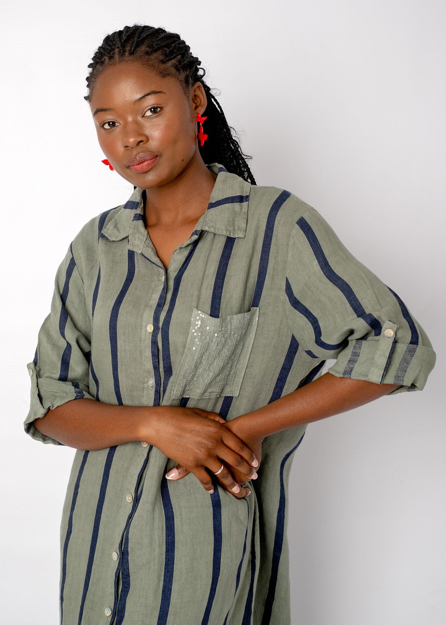 Cara Cara Dress In Saggia