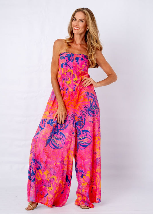 Carmen Playsuit in Jungle Pop