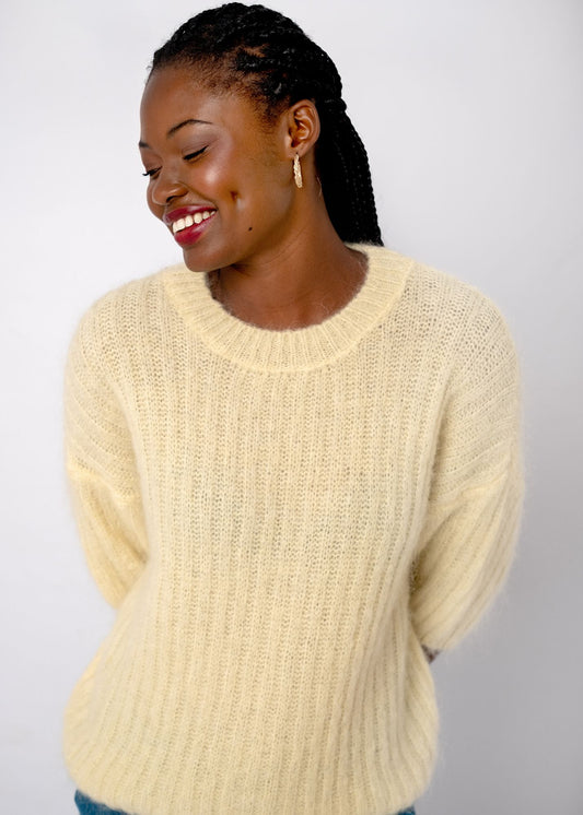 Dolly Knit in Soft Yellow