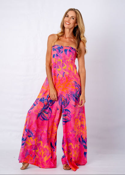 Carmen Playsuit in Jungle Pop