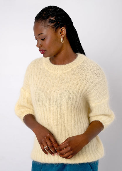 Dolly Knit in Soft Yellow